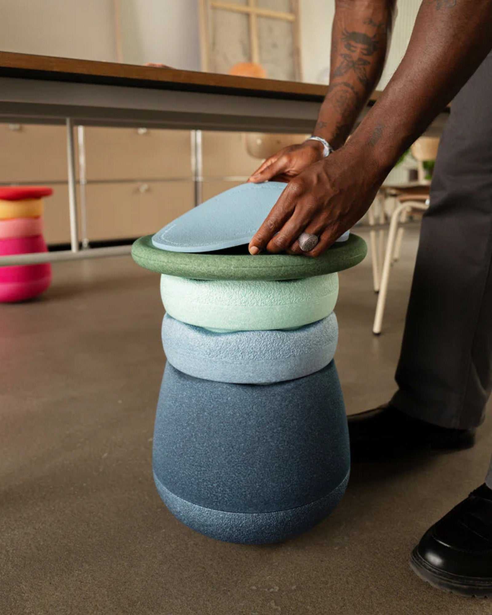 Stapelstein® Pad light blue