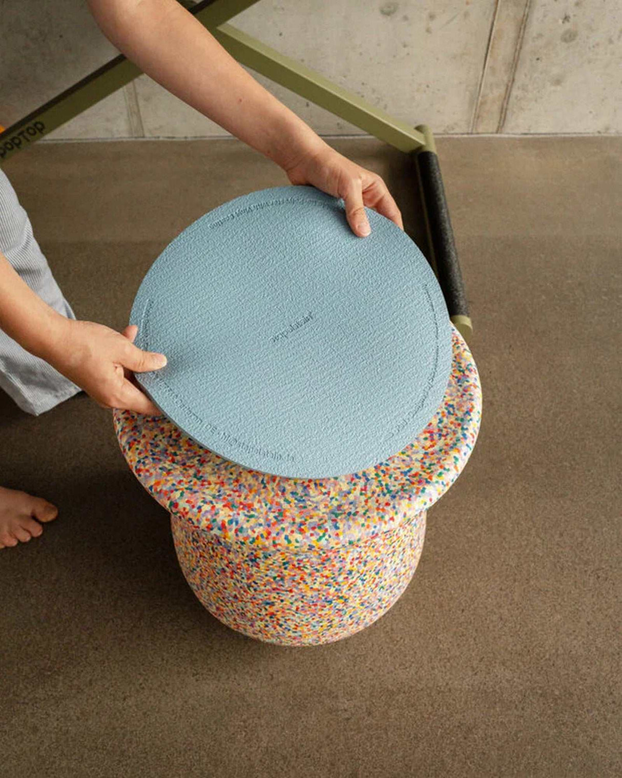 Stapelstein® Pad light blue