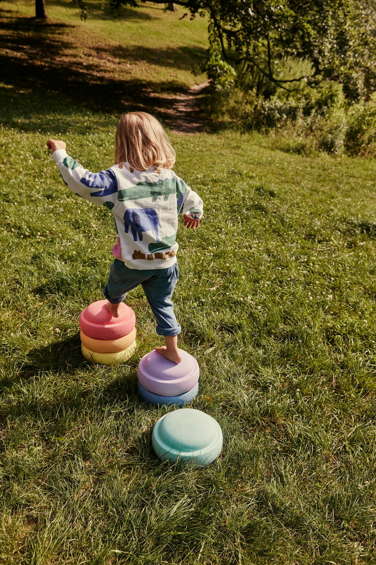 Stapelstein Rainbow Pastel Set 6 - korbmayer. ganz besonders. für kinder.