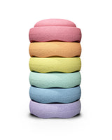 Stapelstein Rainbow Pastel Set 6 - korbmayer. ganz besonders. für kinder.