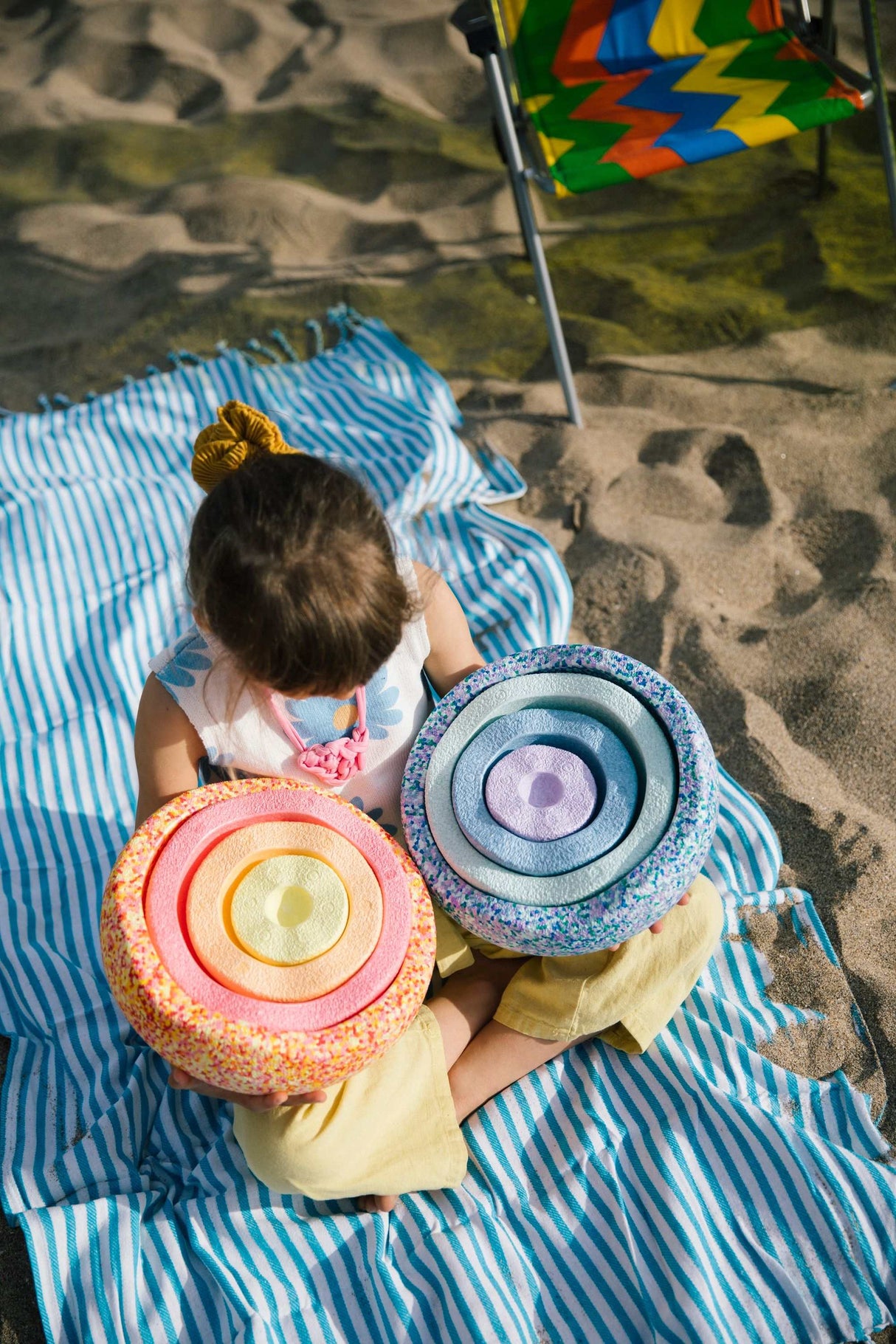 Summer Rainbow Set pastelStapelsteinSummer Rainbow Set pastelkorbmayer. ganz besonders. für kinder.