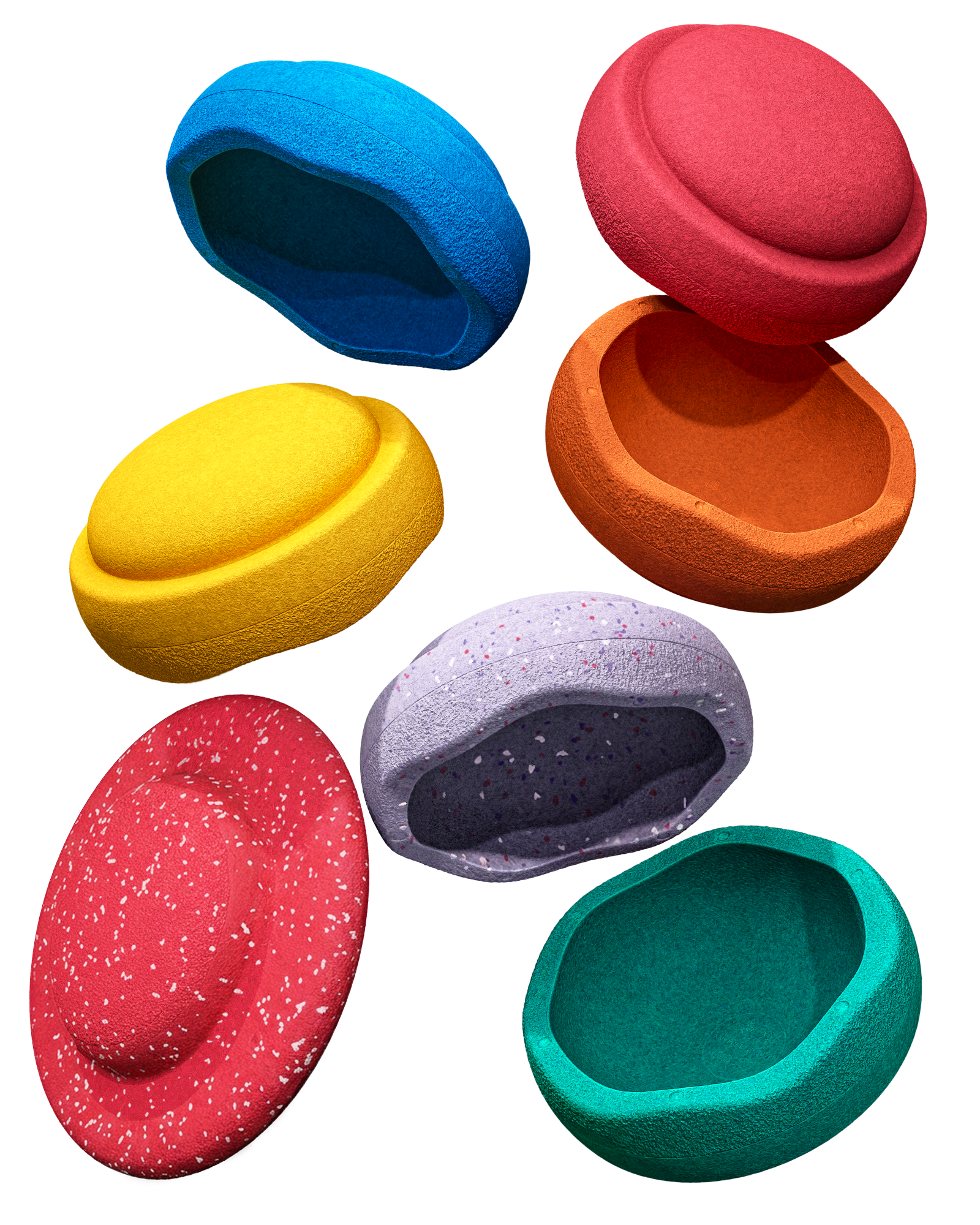Winter Special Rainbow Set classic + Balanceboard