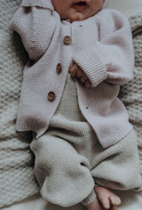 Babyjacke Reiskorn/ rose - korbmayer. ganz besonders. für kinder.