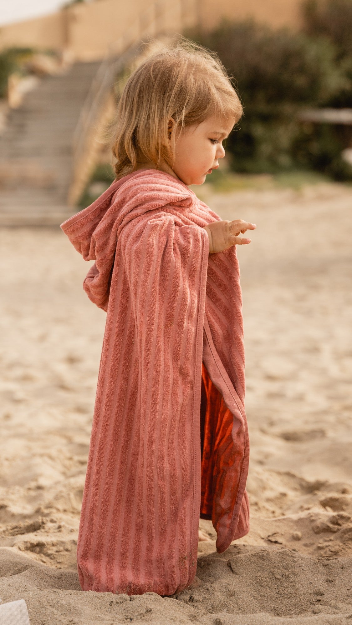 Strandponcho PinkLittle DutchStrandponcho Pinkkorbmayer. ganz besonders. für kinder.