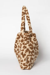 Mom Bag "Teddy Leopard Ecru"