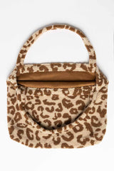 Mom Bag "Teddy Leopard Ecru"