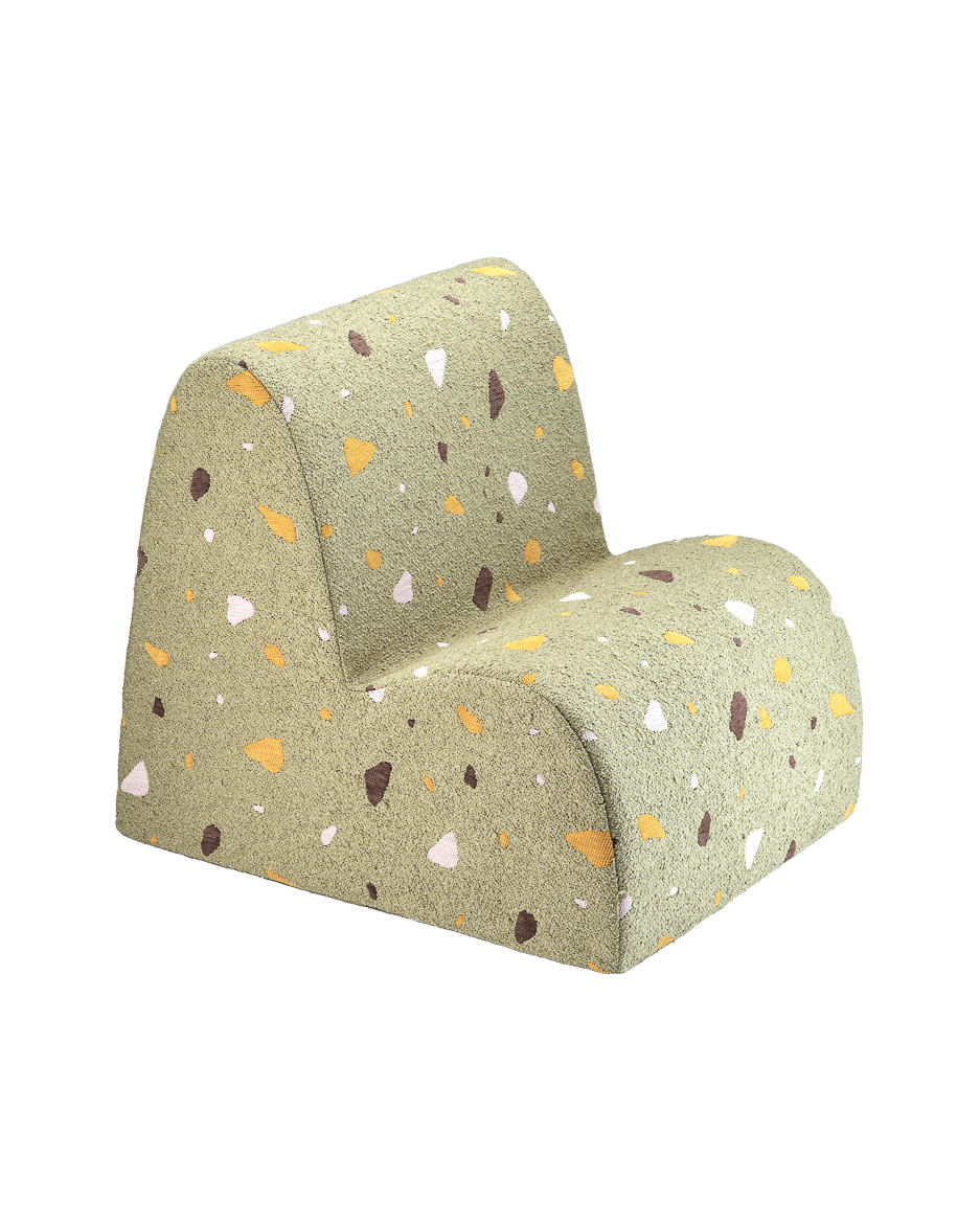 Cloud Chair/ Terrazzo Moss