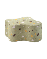 Cloud Pouffe/ Terrazzo Moss