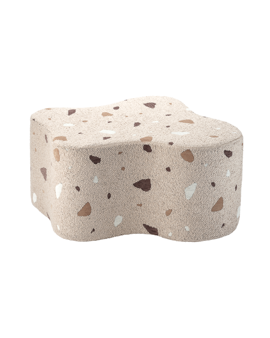 Cloud Pouffe/ Terrazzo Sand