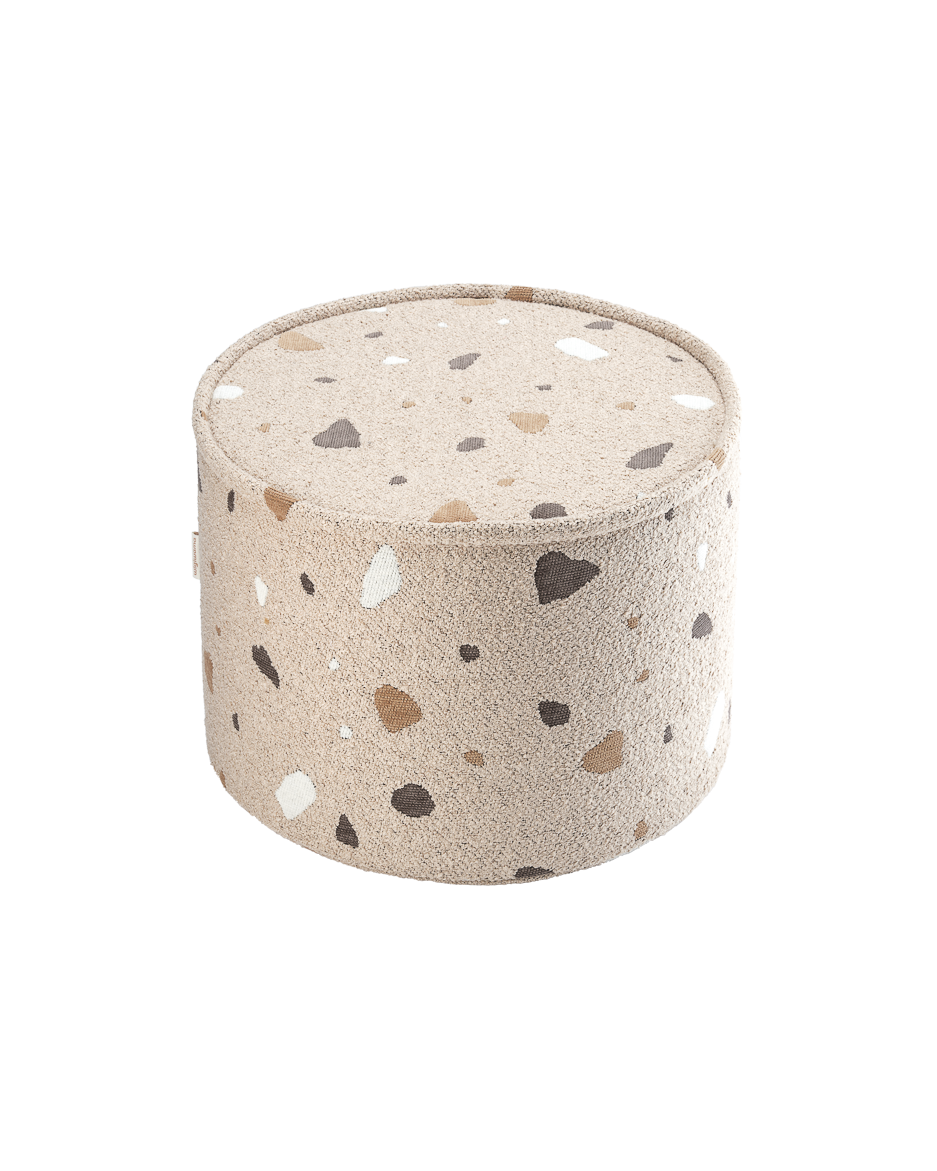 Pouffe/ Terrazzo Sand