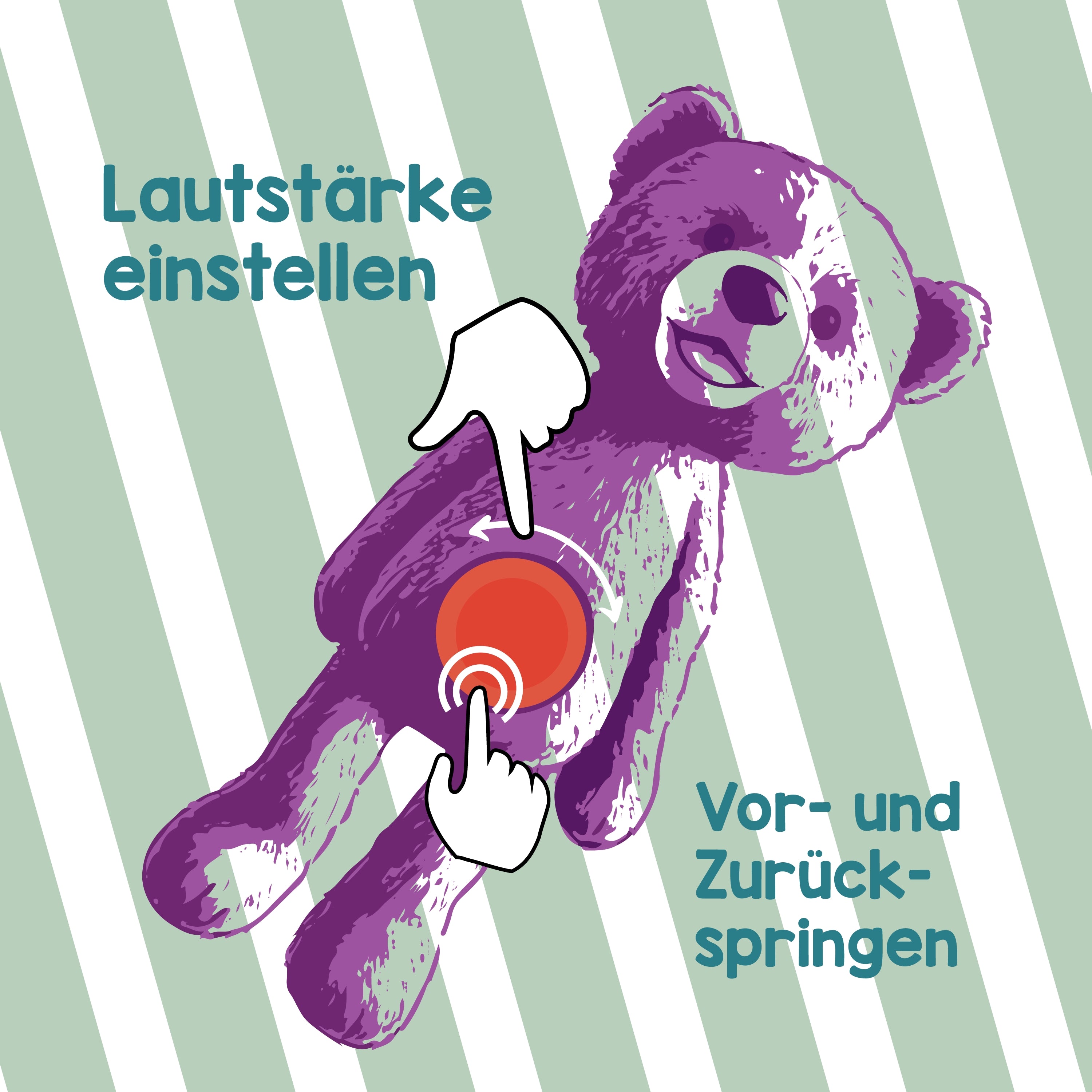 Theodore KekzBär inkl. 3 Audiochips