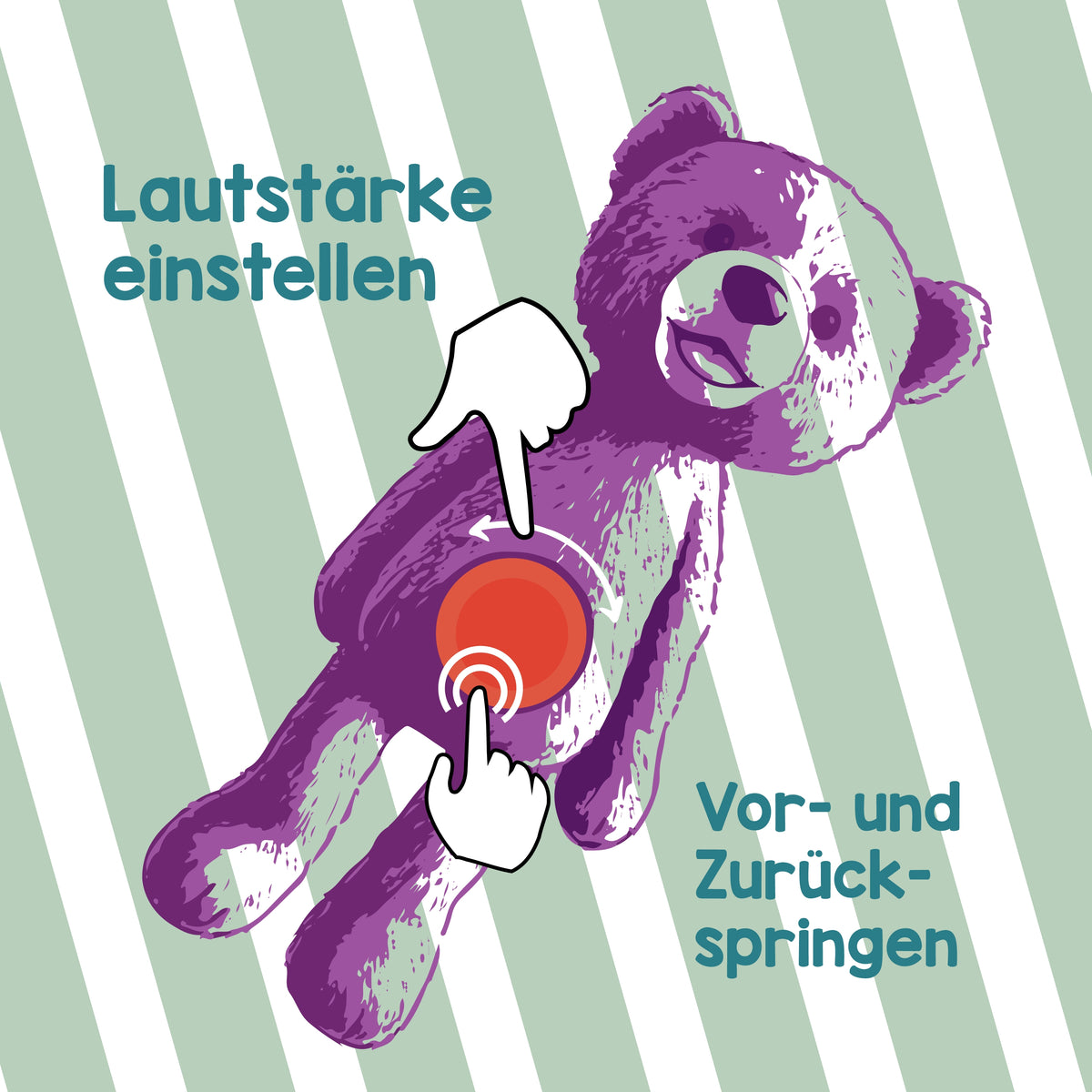 Theodore KekzBär inkl. 3 Audiochips