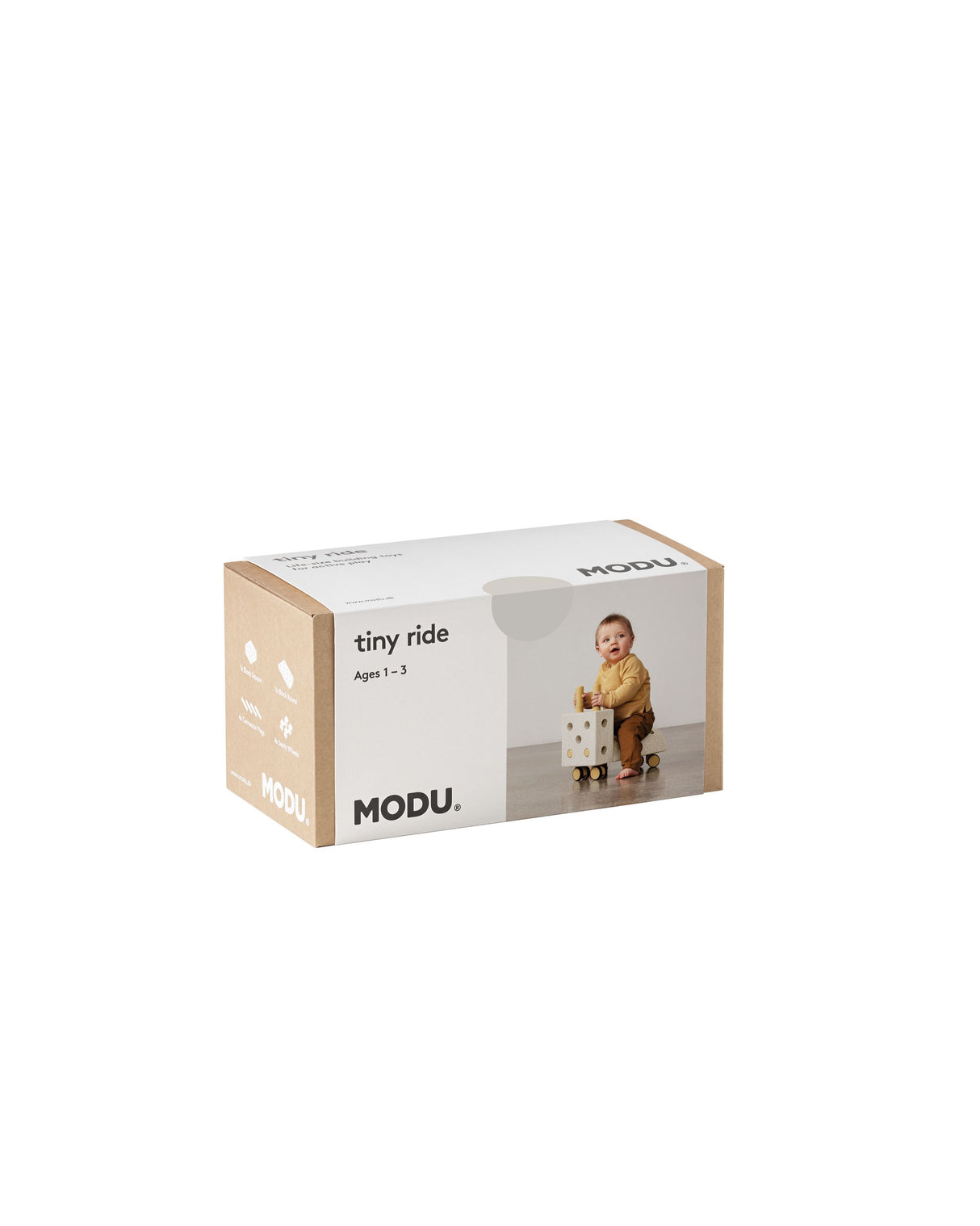 MODU Tiny Ride Rutschauto/ Honey Yellow