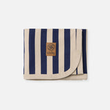 UV- Sonnenschutzdecke / Navy Sandy Stripe
