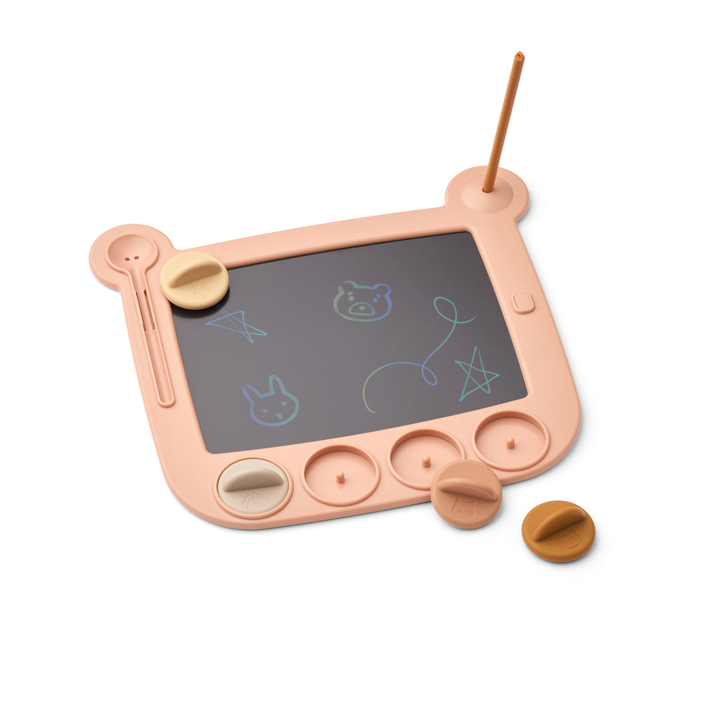 LCD-Zeichenbrett Venzore mit Stempeln