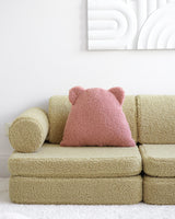 Bear Cushion/ Guava Pink