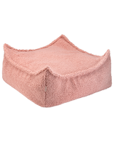 Square Ottoman/ Guava Pink