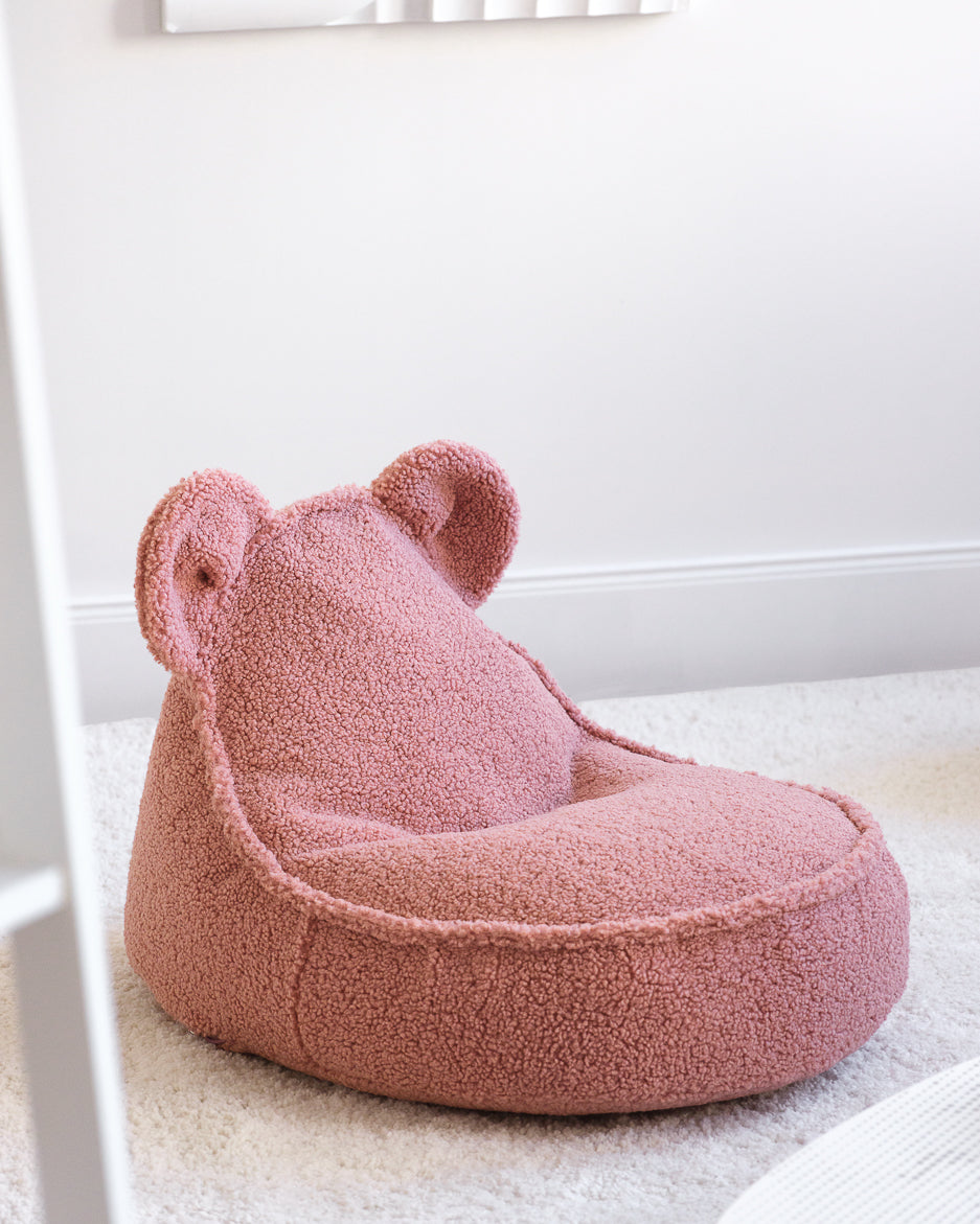 Bear Beanbag/ Guava Pink