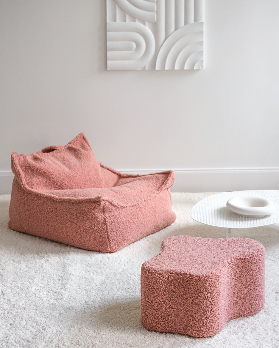 Cloud Pouffe/ Guava Pink