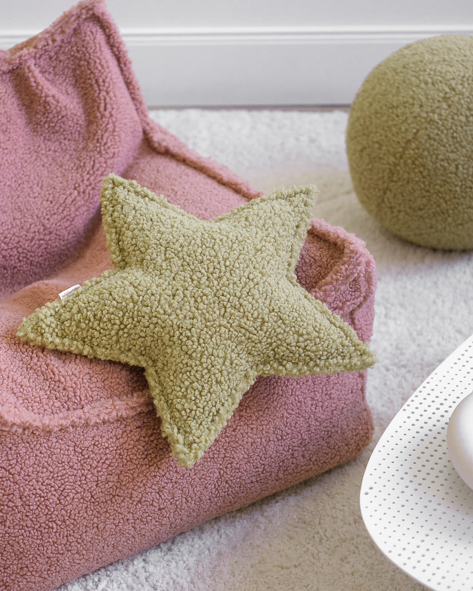 Star Cushion/ Matcha