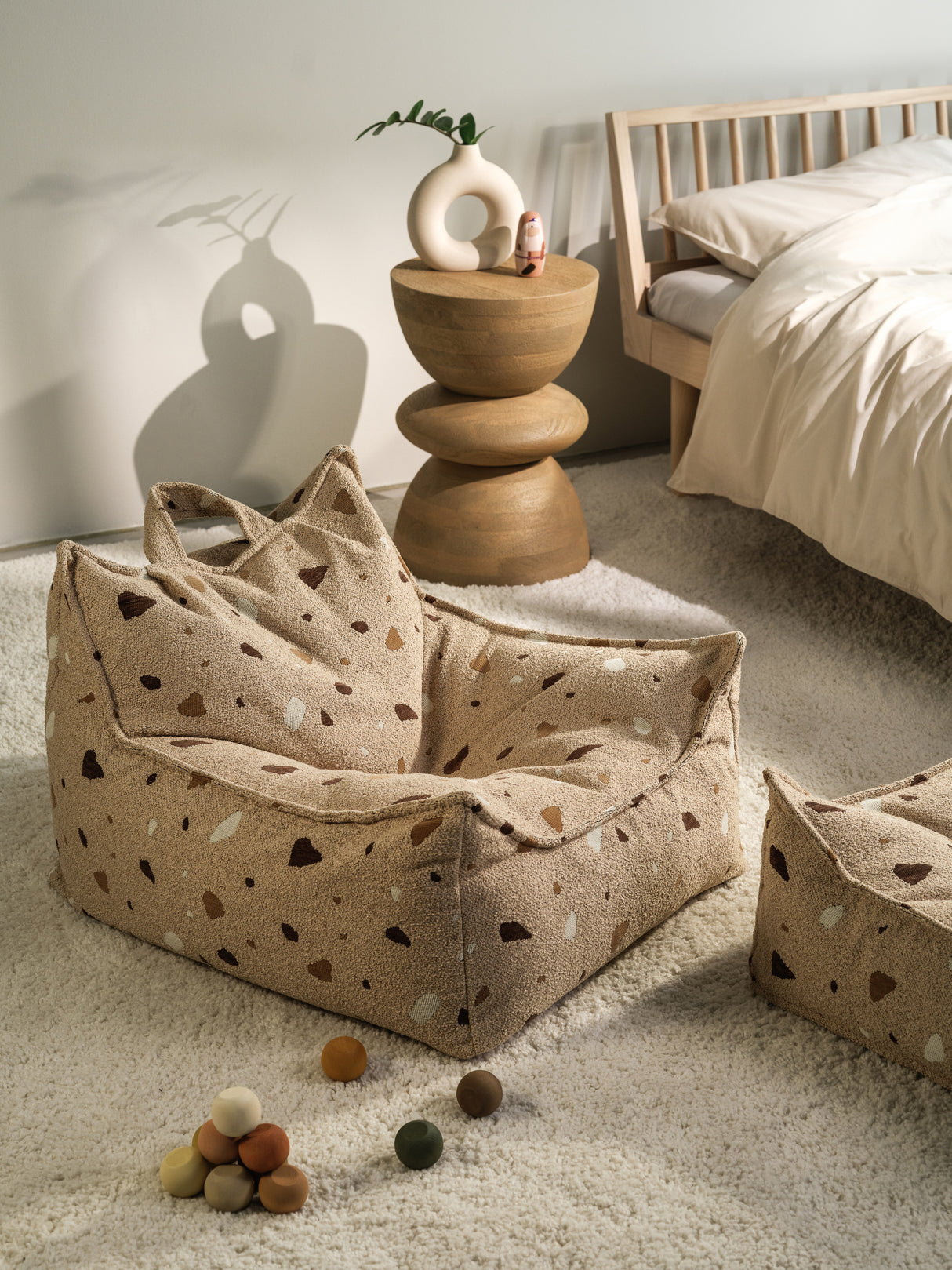 Beanbag Chair/ Terrazzo Sand