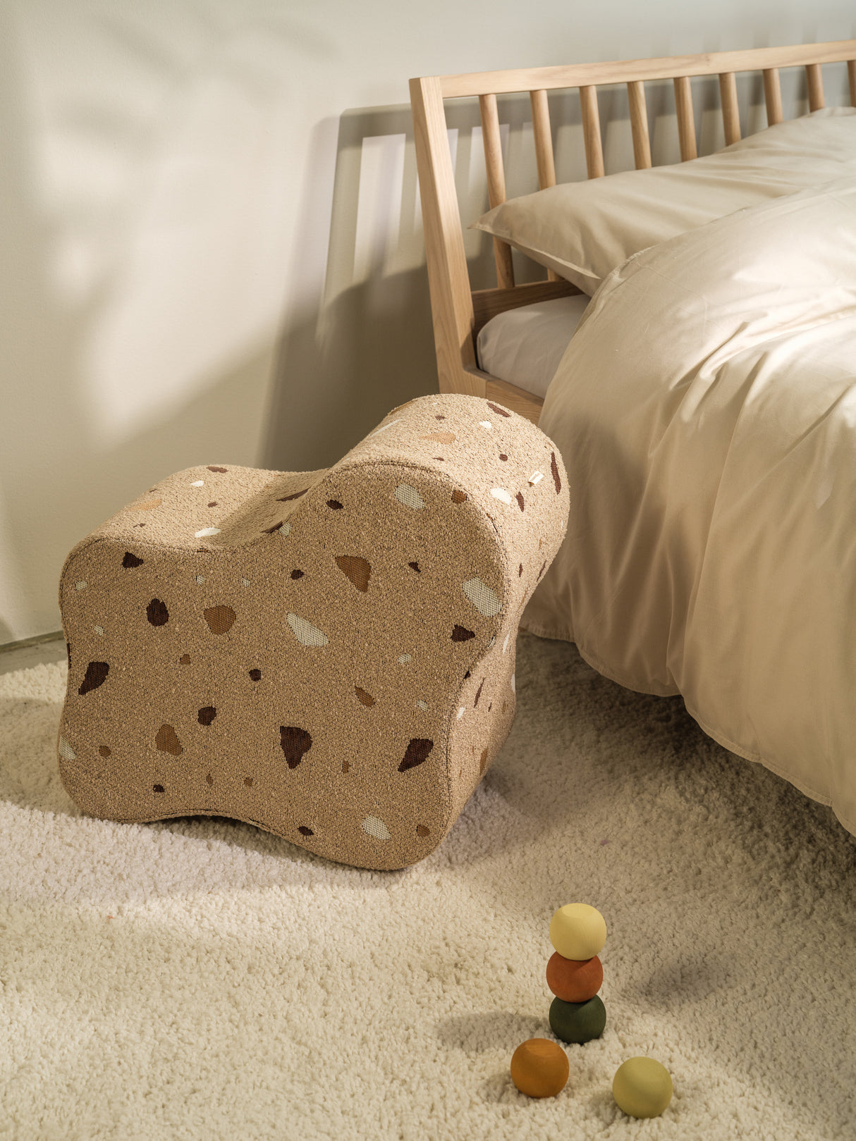 Cloud Pouffe/ Terrazzo Sand