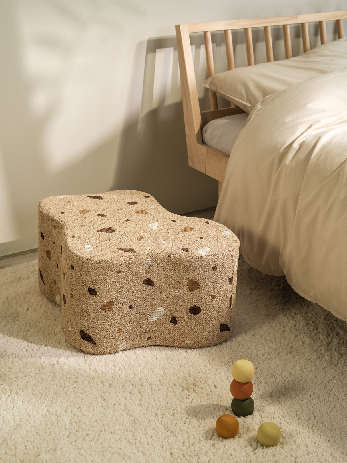 Cloud Pouffe/ Terrazzo Sand