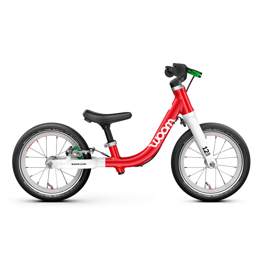 Woom GO 1 Laufrad - red "12"