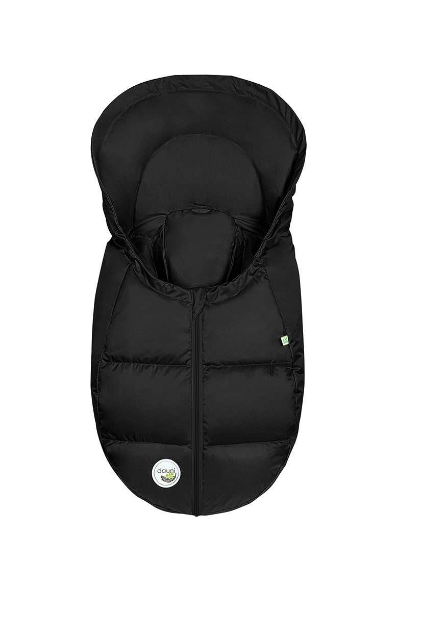 Fußsäckchen BabyNest Dauni classic schwarzOdenwälderäckchen BabyNest Dauni classic schwarzkorbmayer. ganz besonders. für kinder.