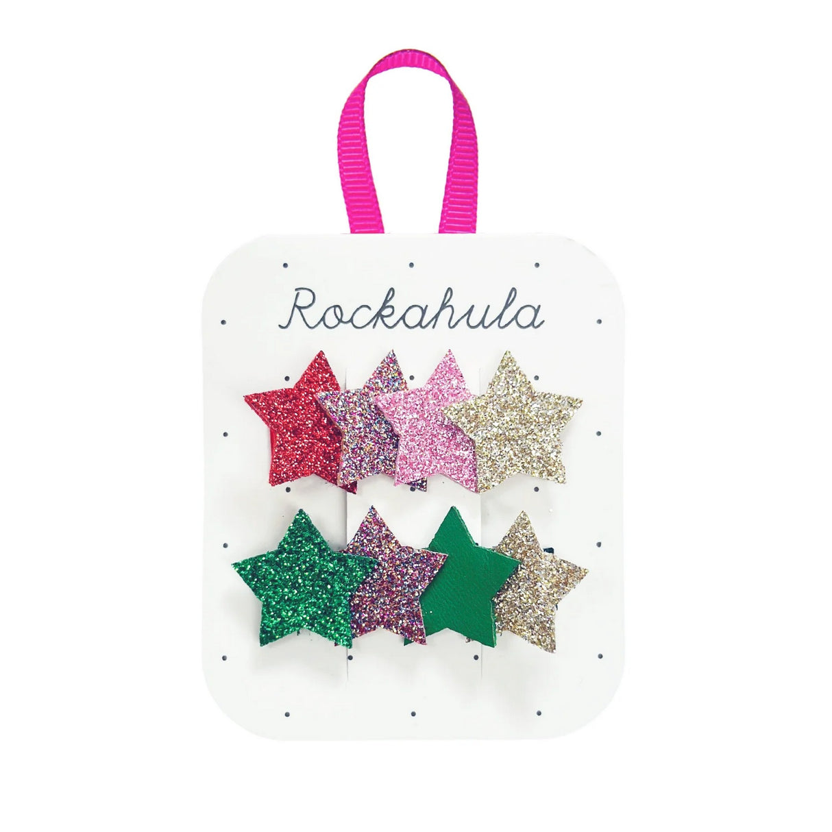 Haarspangen Glitter Star