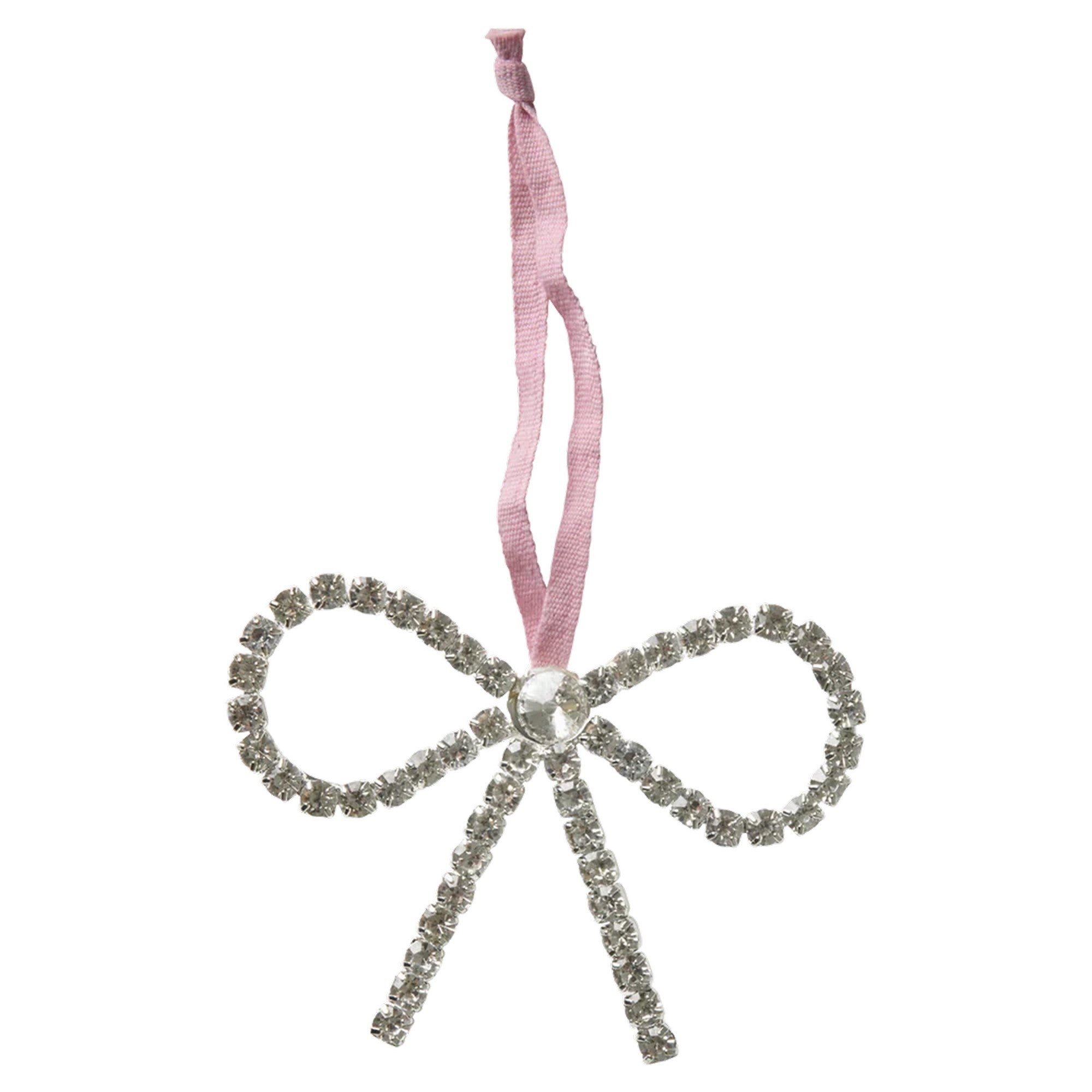 Weihnachtsschleife/ silber