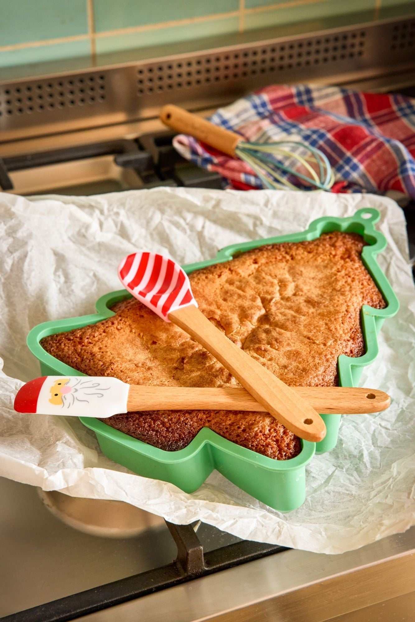 Silikon Weihnachtsplätzchenset