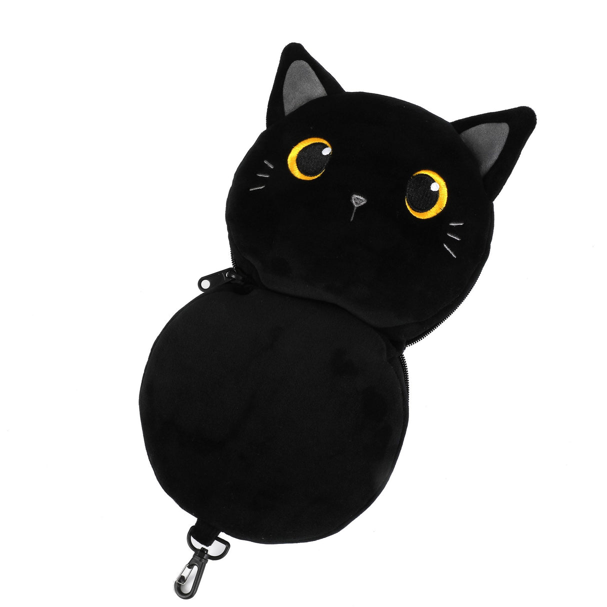 Kissen mit Nachtmaske BLACK CAT