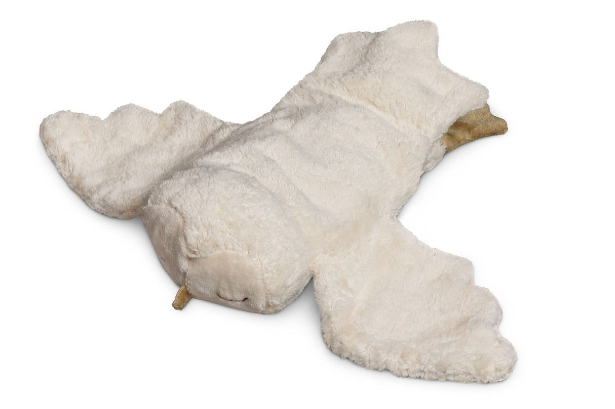 Kuscheltier & Wärmekissen Schneeeule klein