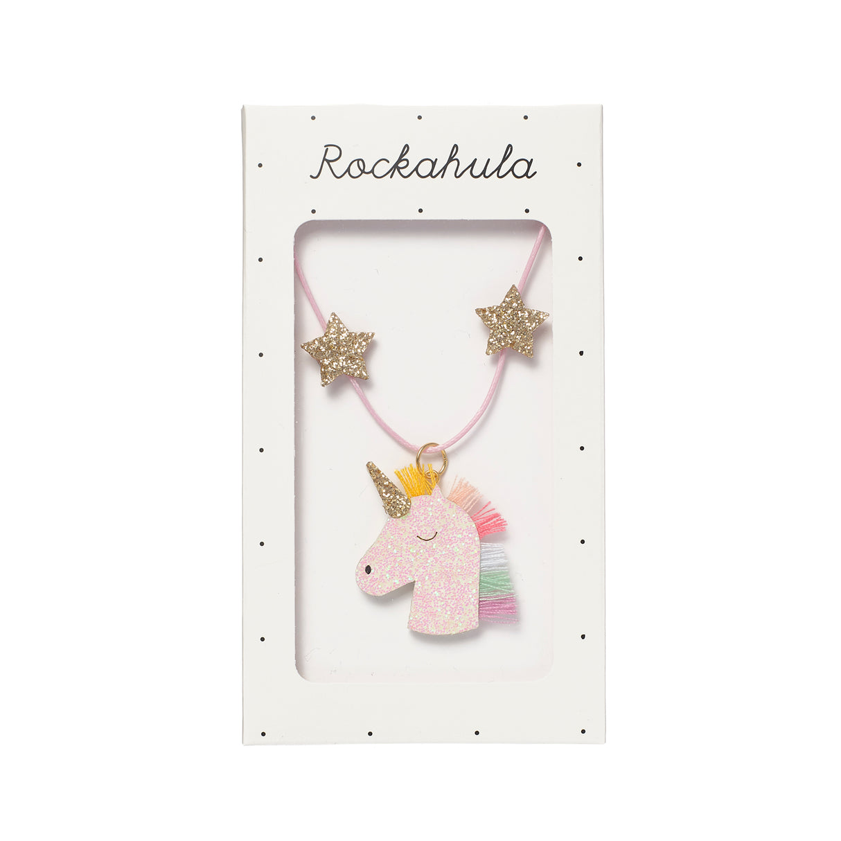 Regenbogen -Einhornkette