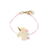 Regenbogen-Einhorn Armbandset
