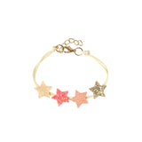 Regenbogen-Einhorn Armbandset