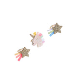 Rainbow Unicorn Ring Set