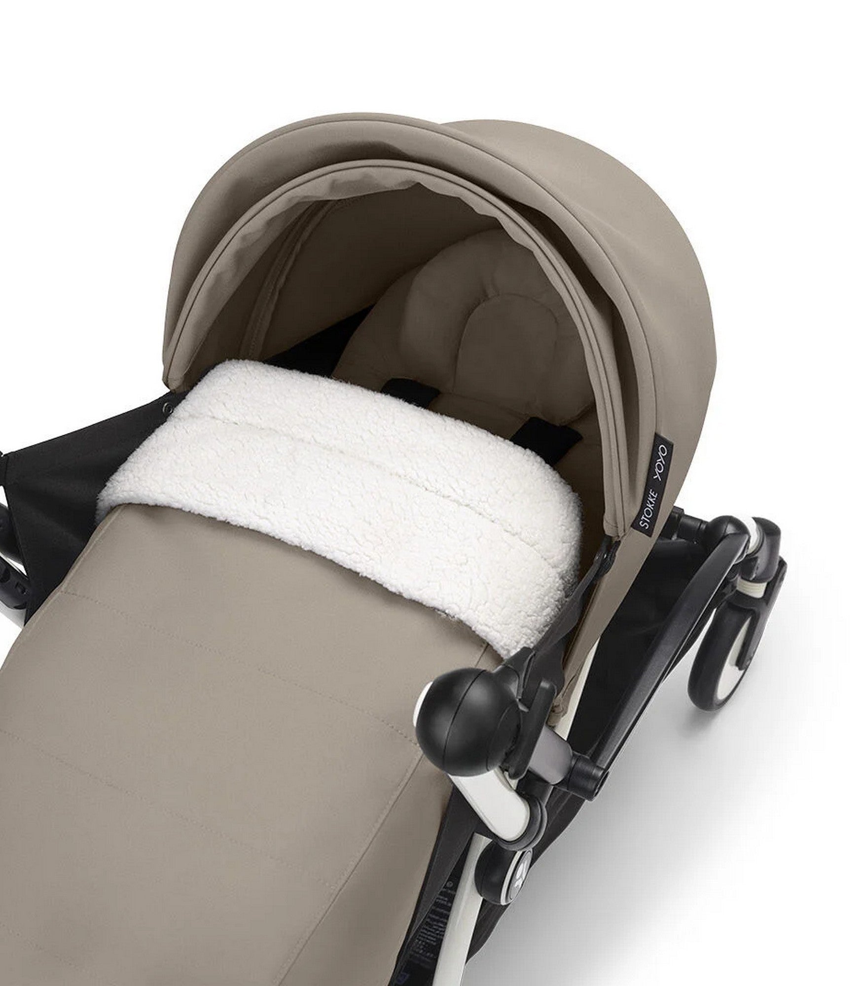 Stokke YOYO 0 Neugeborenen Set Taupe korbmayer. ganz besonders. fur kinder