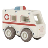Holz- Krankenwagen