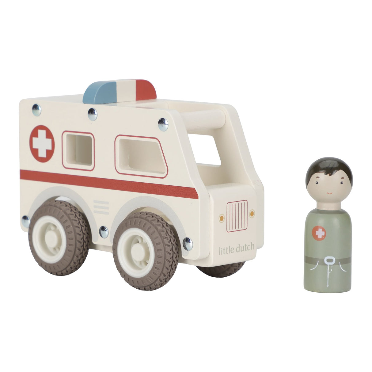 Holz- Krankenwagen
