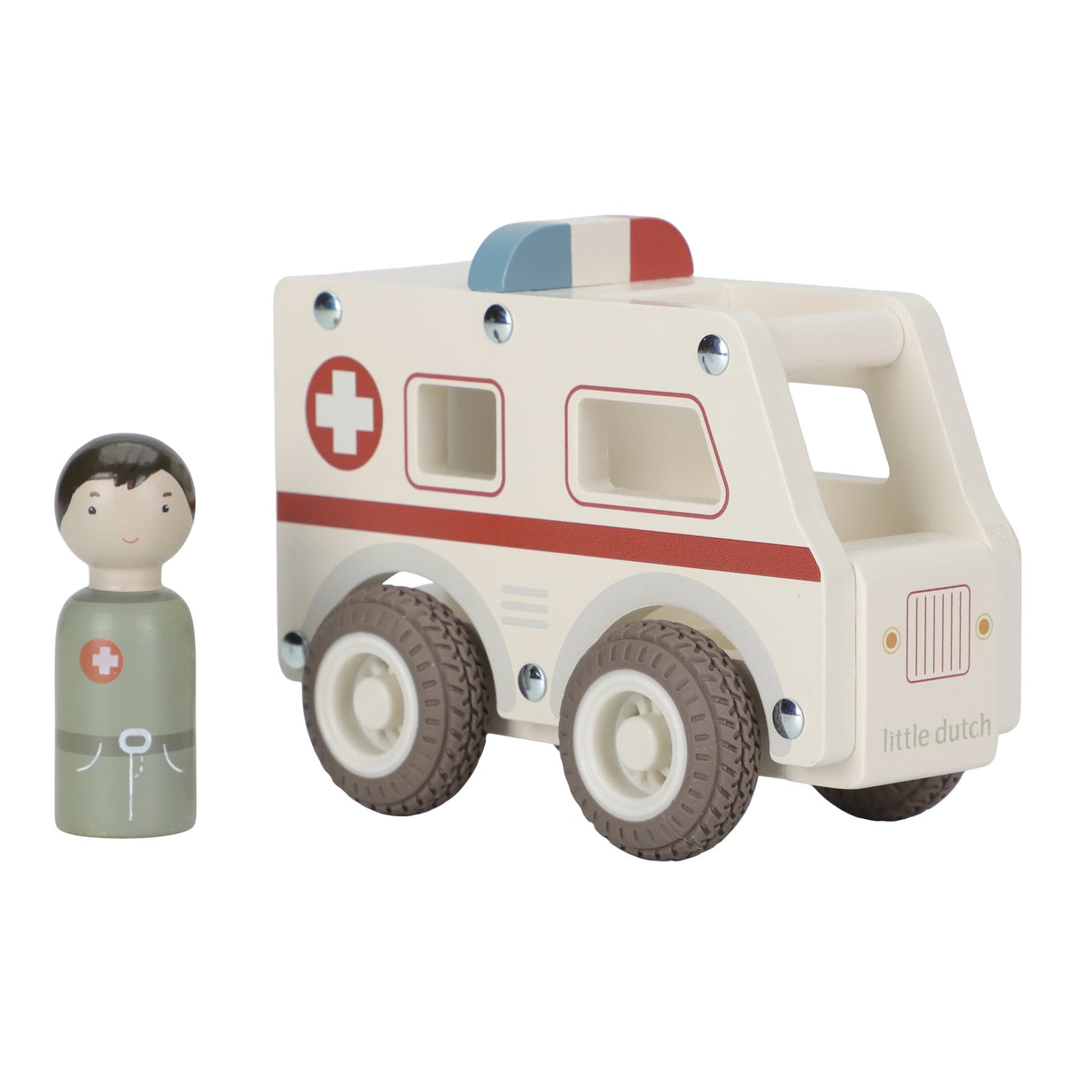 Holz- Krankenwagen