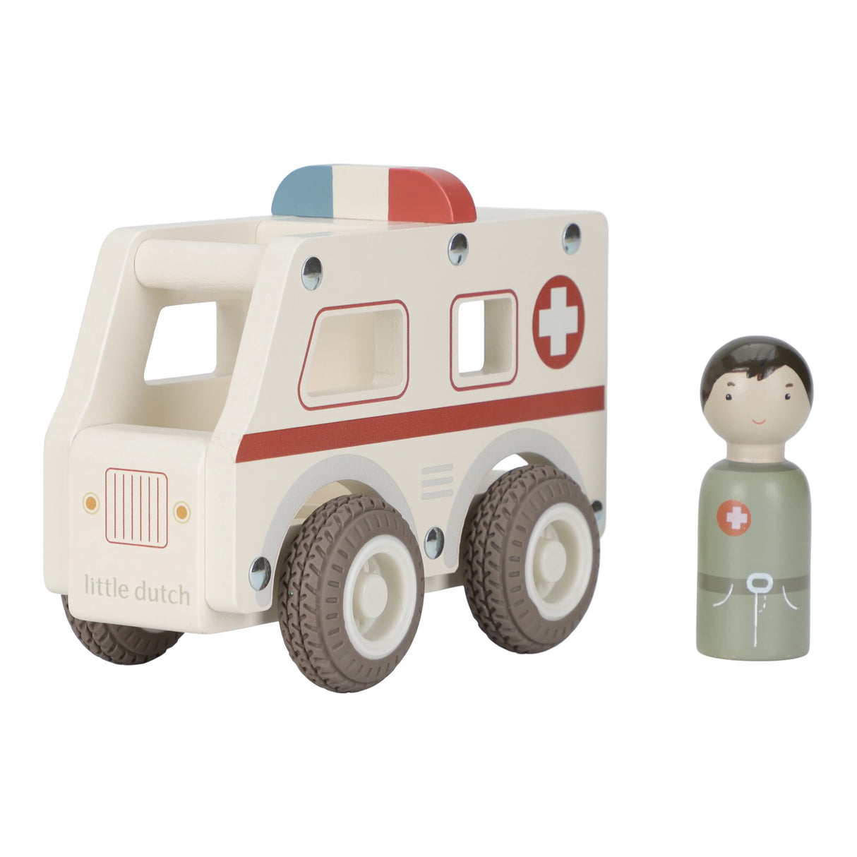Holz- Krankenwagen