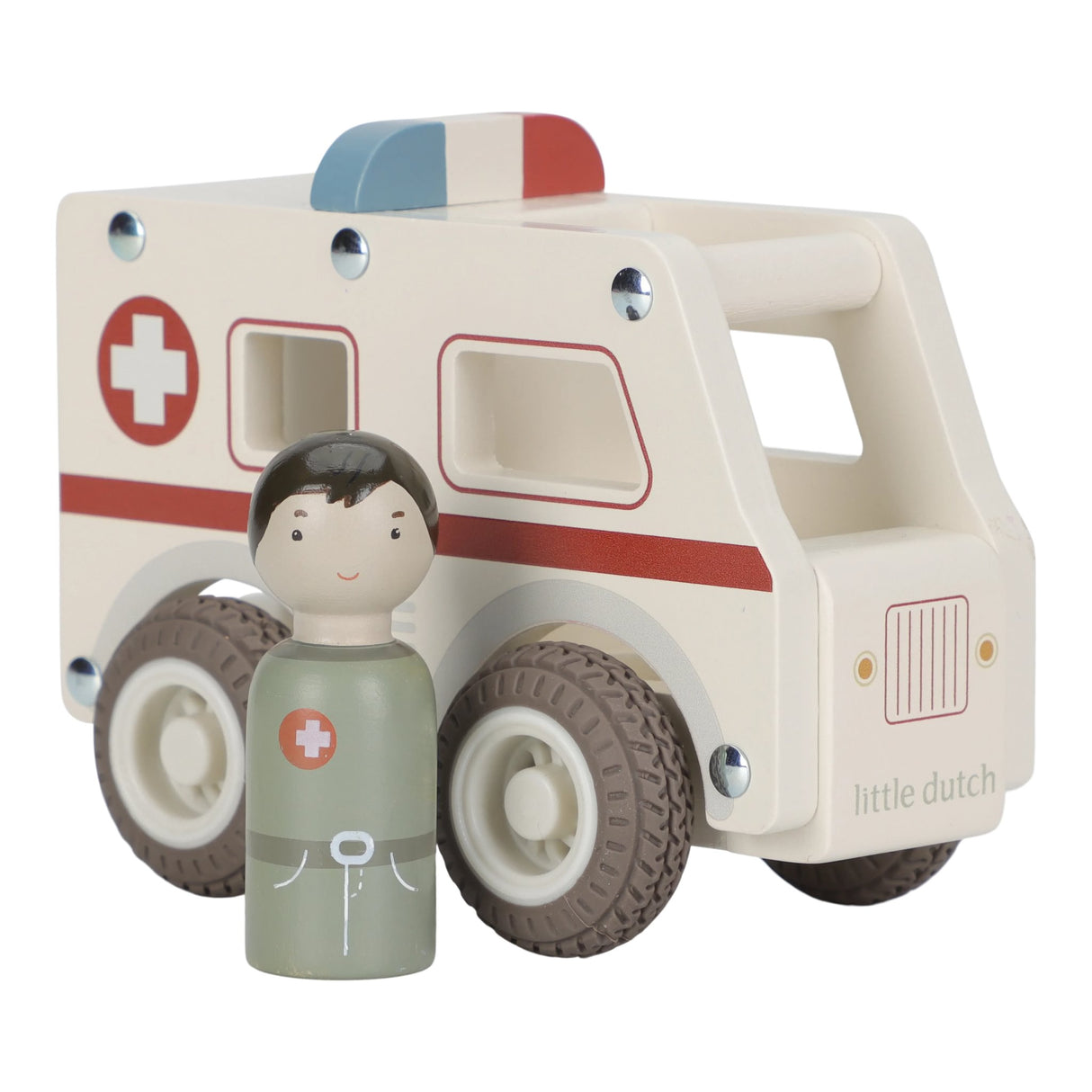 Holz- Krankenwagen