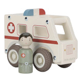 Holz- Krankenwagen
