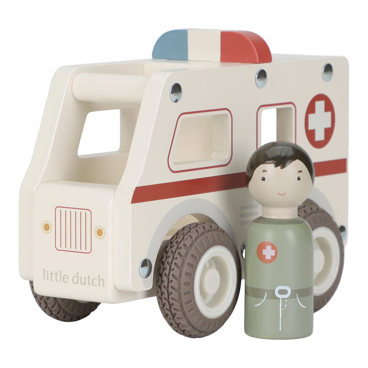 Holz- Krankenwagen