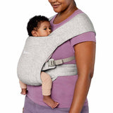 Embrace Neugeborenentrage Strick -Soft Grey