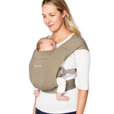 Embrace Neugeborenentrage Strick- Soft Olive