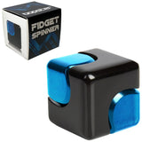 Fidget Spinner Cube - Black & Blue