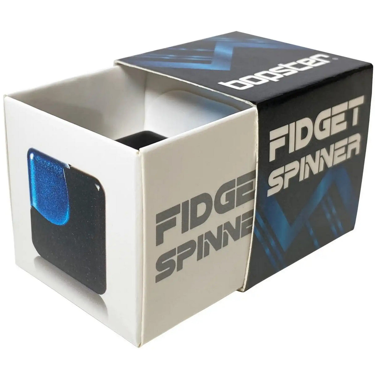 Fidget Spinner Cube - Black & Blue